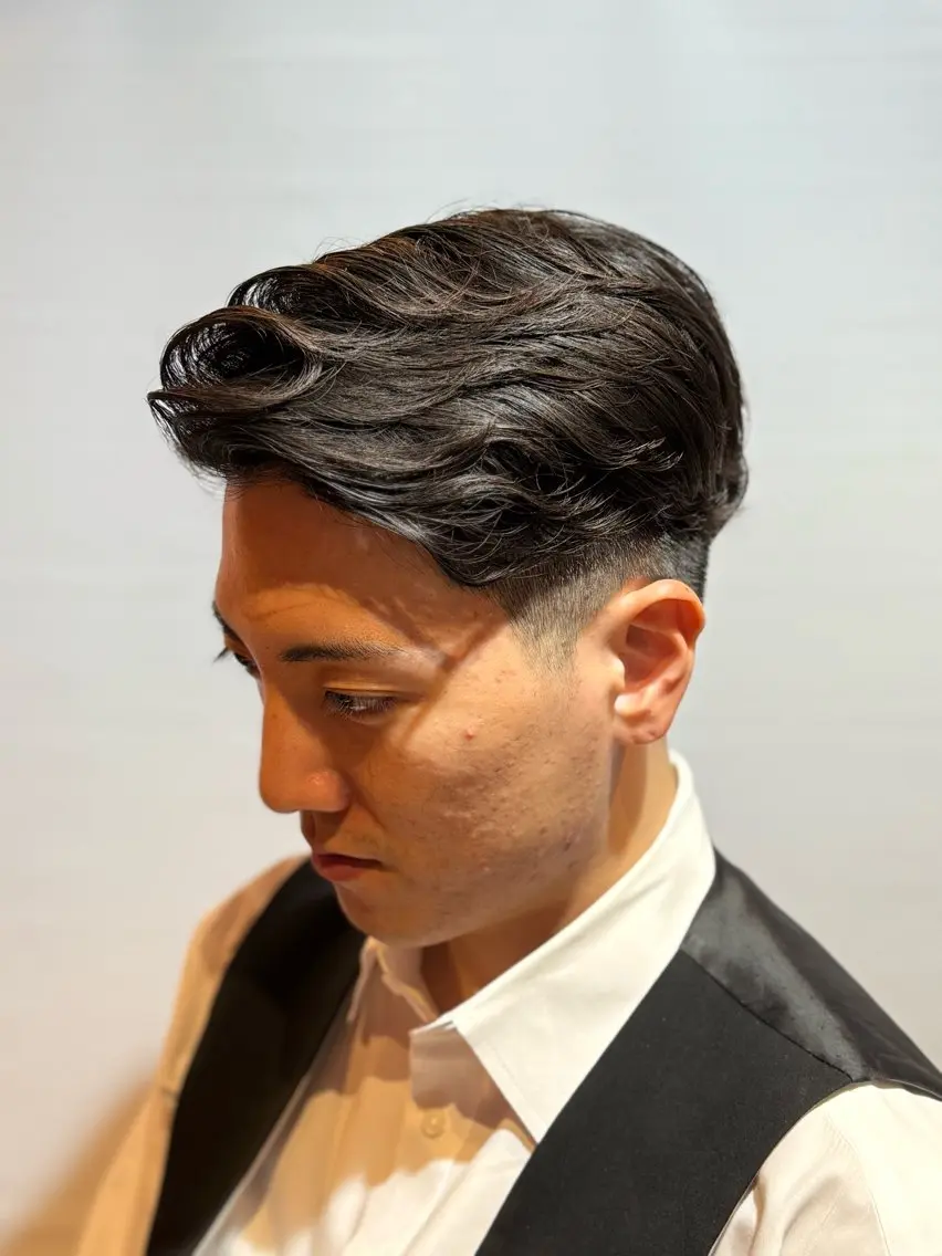 メンズ たけ しまのヘアスタイル