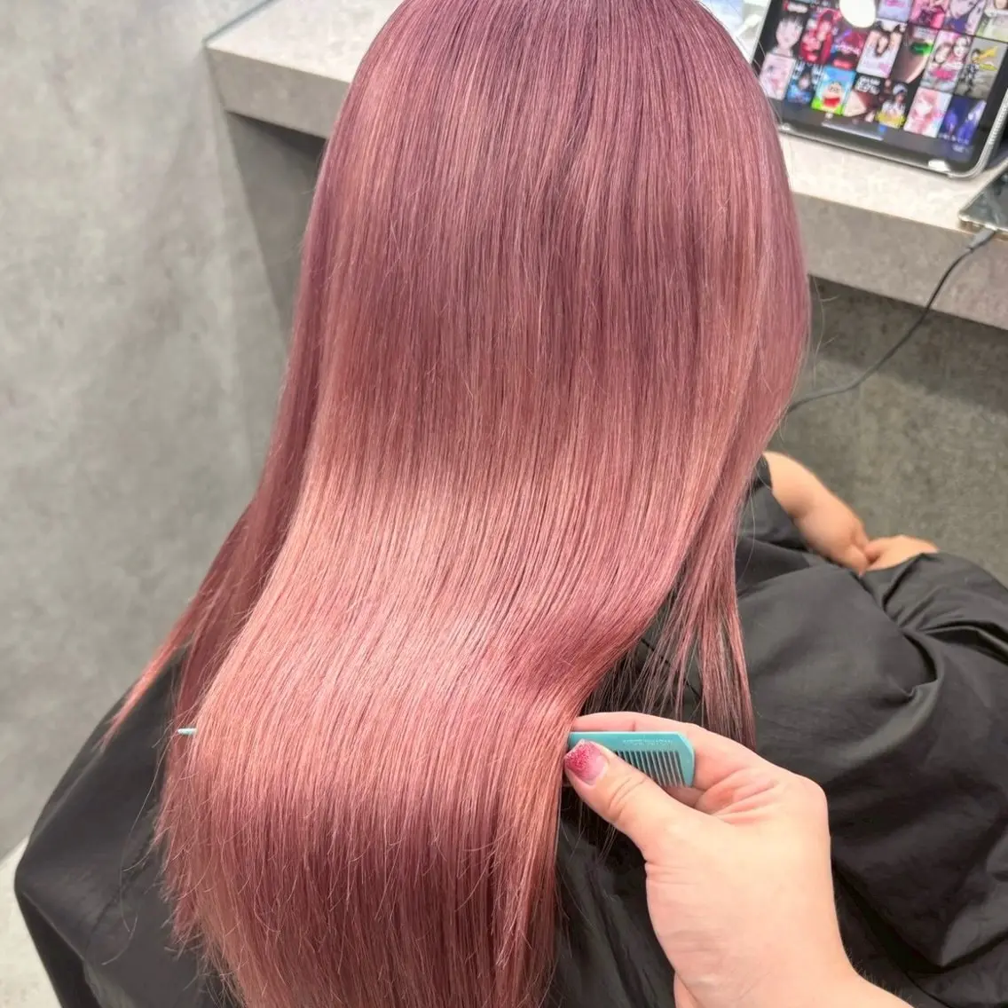 ロング ヘアカラー きぃちゃん/カラー 特化/いろあそび🦋のヘアスタイル