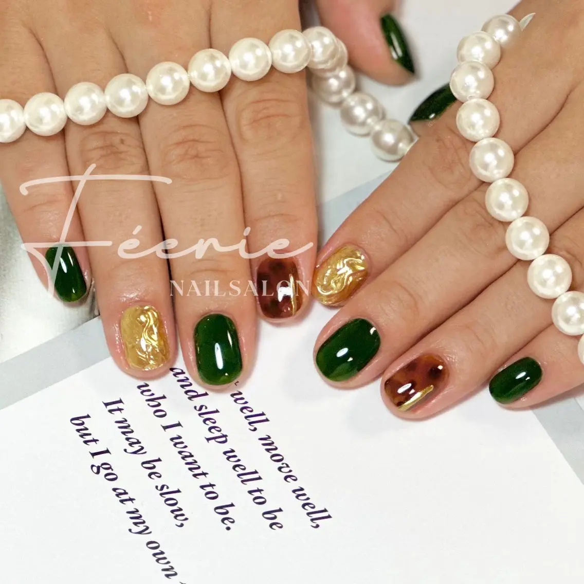 ネイル ハンドネイル ハンドケア nail salon Feerieのネイルデザイン