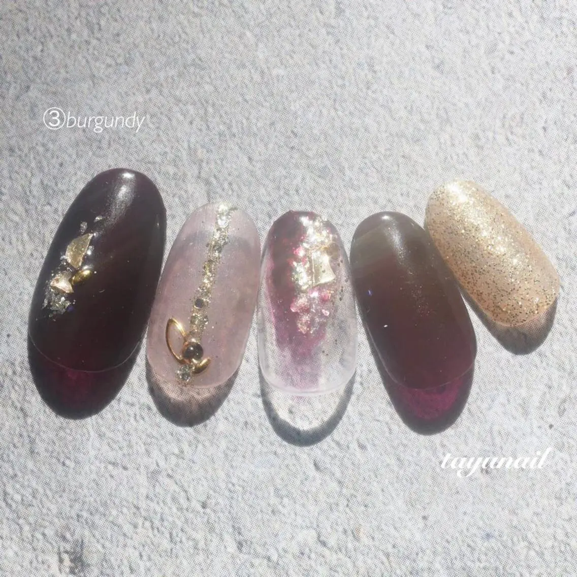ネイル アートネイル ブルー ジェルネイル ニュアンスネイル ワンカラーネイル ネイルサロン 【たゆnail】のネイルデザイン
