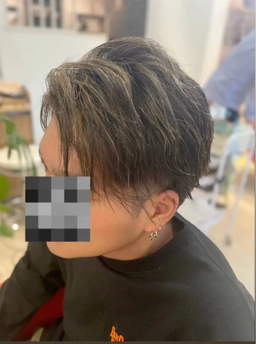メンズ カット lachiq R+ カイトのヘアスタイル