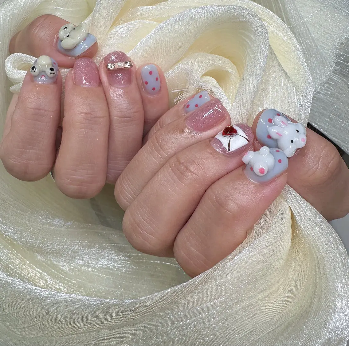 ネイル アートネイル 持ち込み Grace nail ケイのネイルデザイン