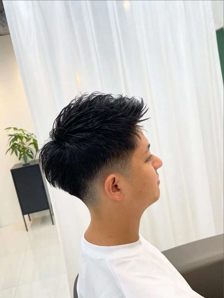 ショート メンズ 【木場✂️理容室】 メンズ清潔感カットのヘアスタイル
