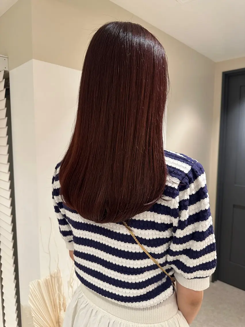 カット+超高濃度水素カラー+BCトリートメントの写真