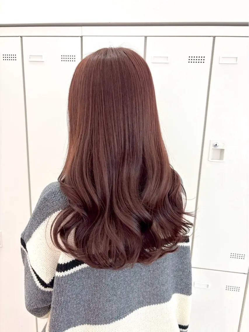 セミロング カラー ParveMix 🩶🫧入江 香名のヘアスタイル