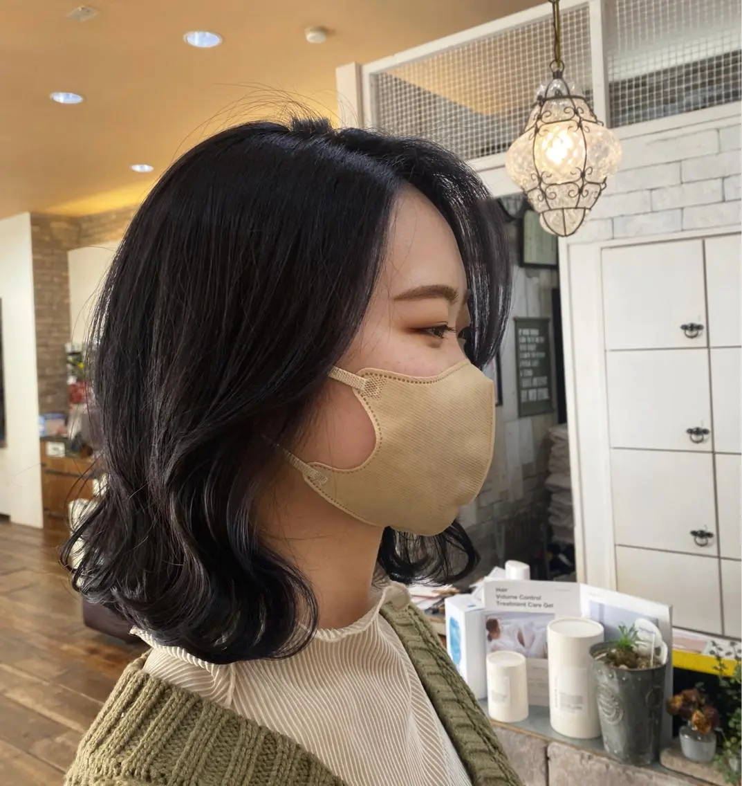 ミディアム 井手口 沙樹のヘアスタイル