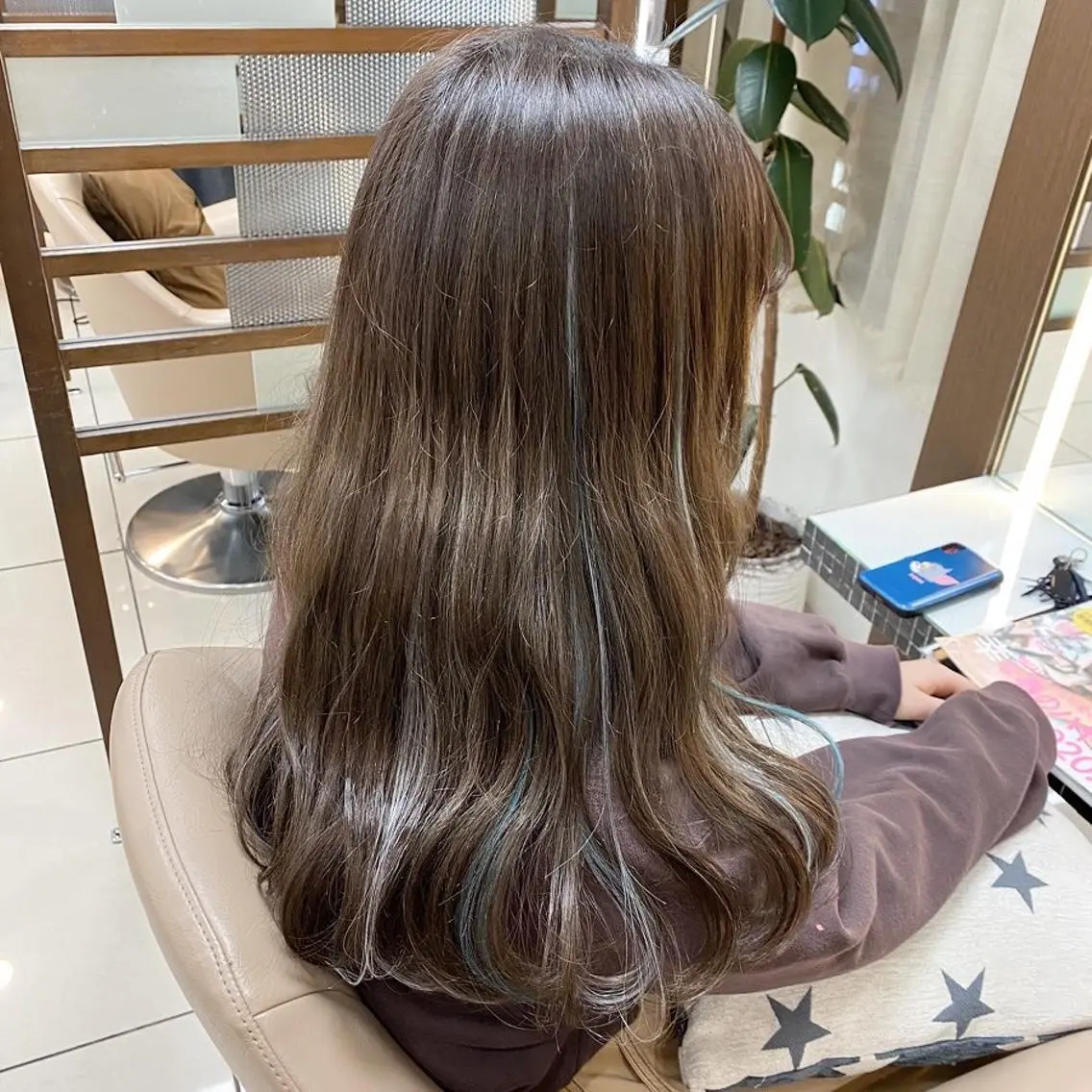 ロング シールエクステ✨️韓 国羽エクステ🪽和希のヘアスタイル
