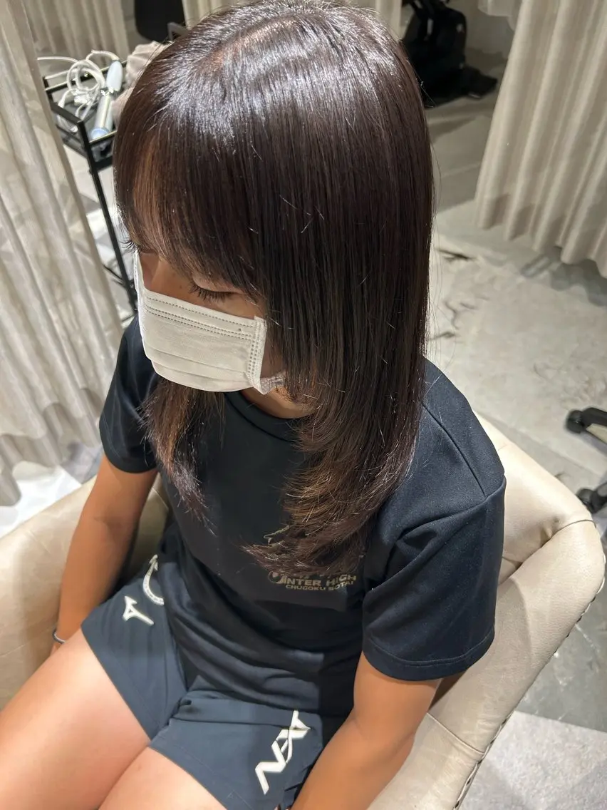 レディースカットの写真