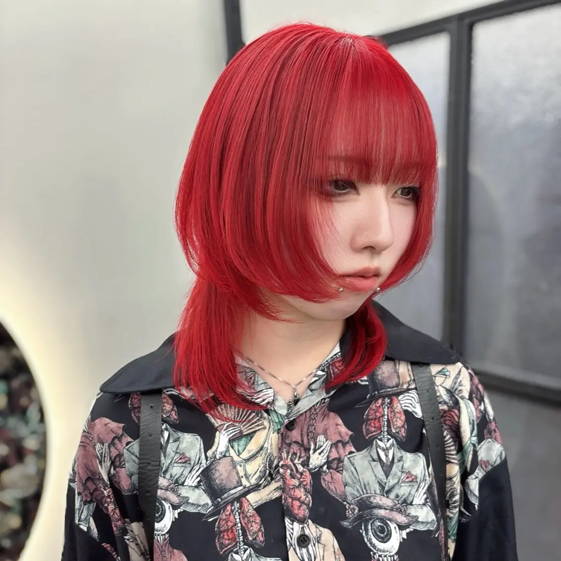 ミディアム カラー ヘアカラー Ren. 🦋デザインカラーのヘアスタイル