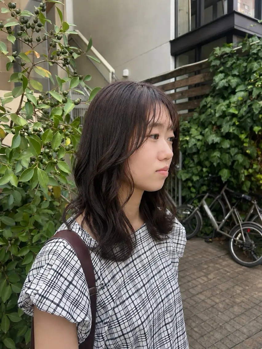 ミディアム kaho/ 透明感カラー🫧のヘアスタイル