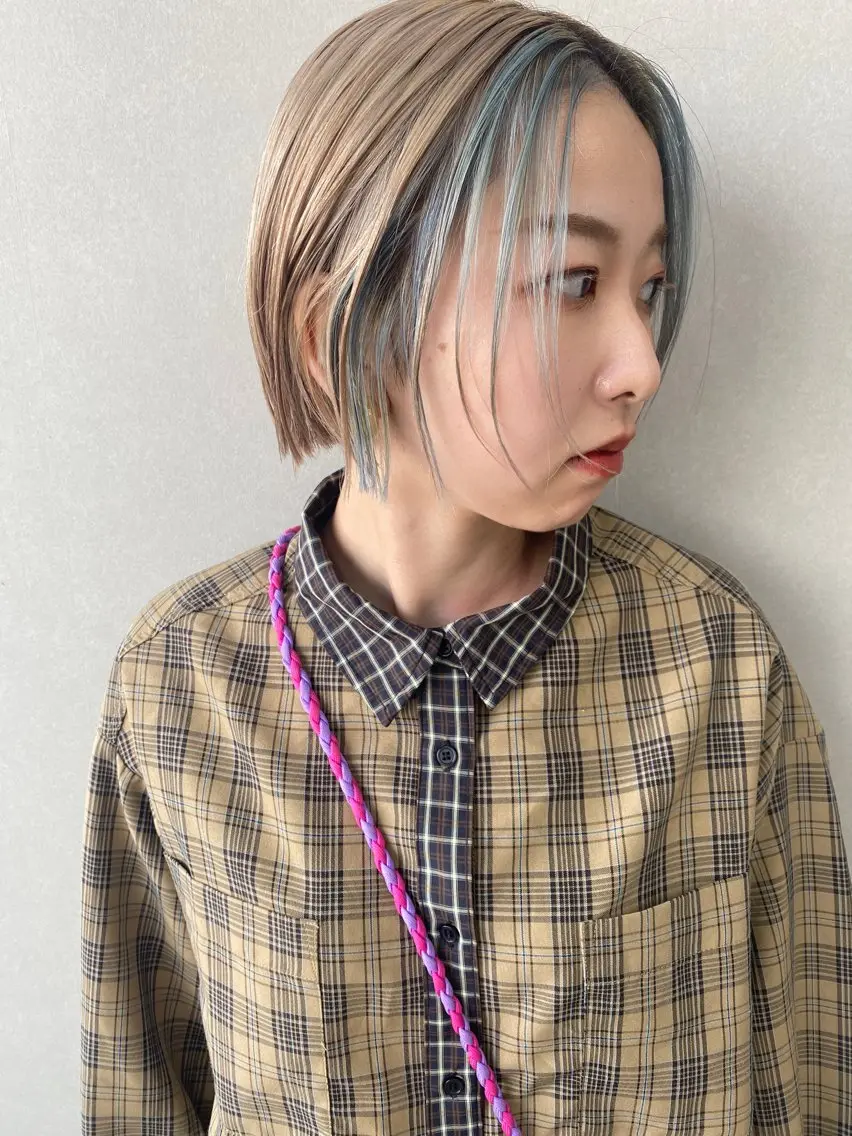 ショート -福岡博多筑紫口- 大津成美のヘアスタイル