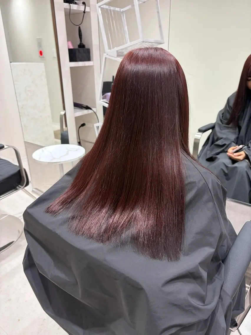ロング カラー ヘアカラー COSMOS💫 千穂のヘアスタイル