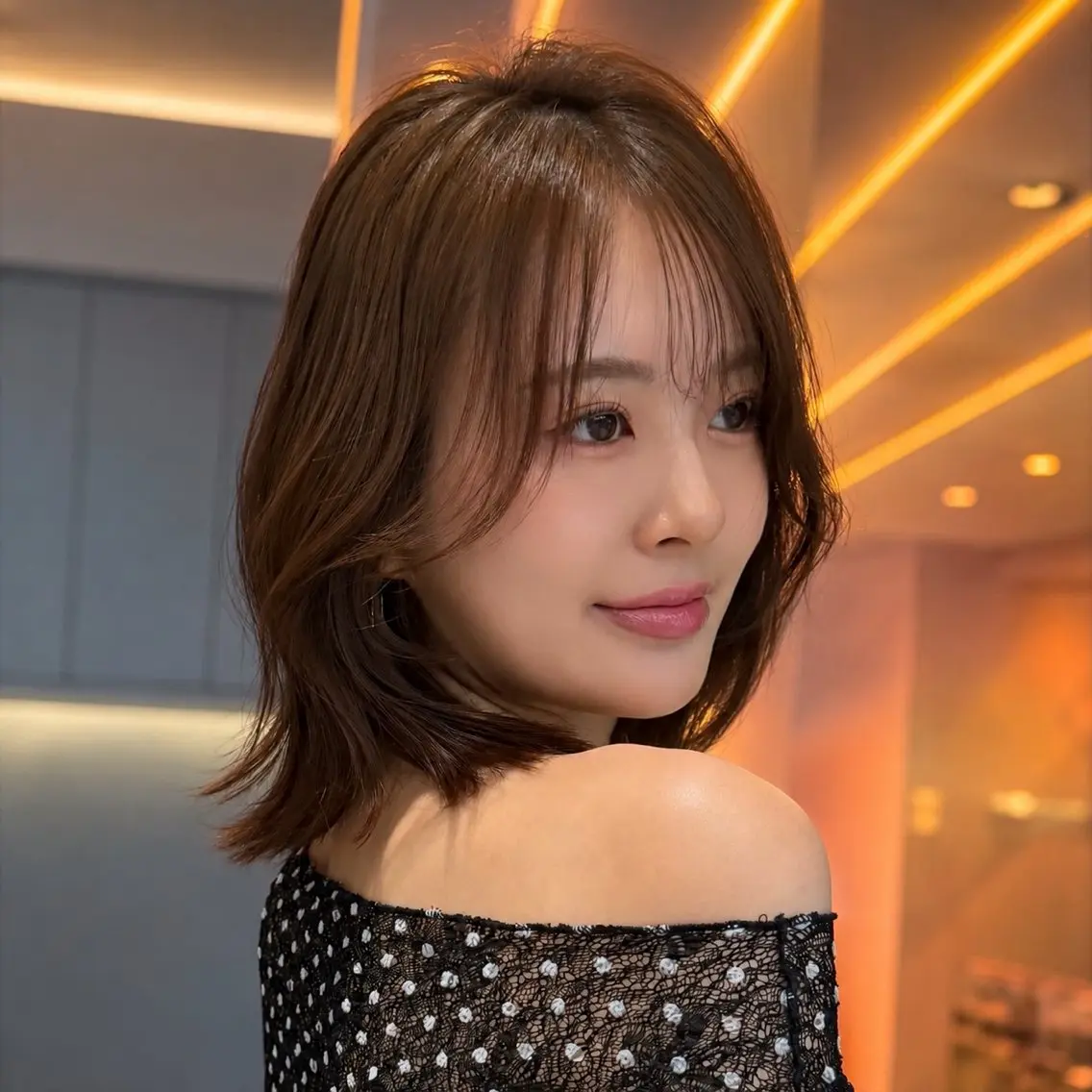 ミディアム カラー ヘアカラー トリートメント 🩷小川大輔🩷 ボブ/インナーカラーのヘアスタイル