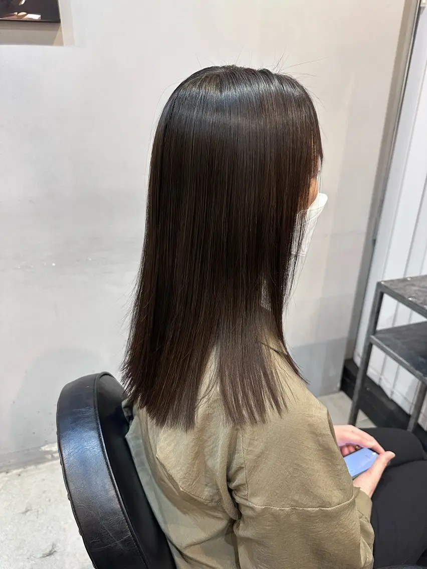 【気になる癖毛に♪】カット＋顔回りナノケア縮毛矯正 ¥7700の写真
