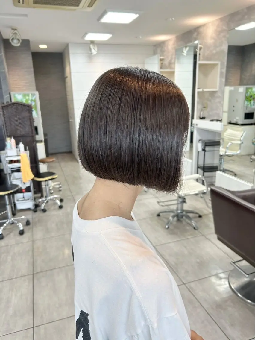 ショート カット 松本 仁美のヘアスタイル
