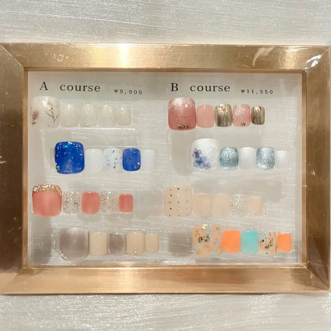 ネイル フットネイル ada chiのネイルデザイン
