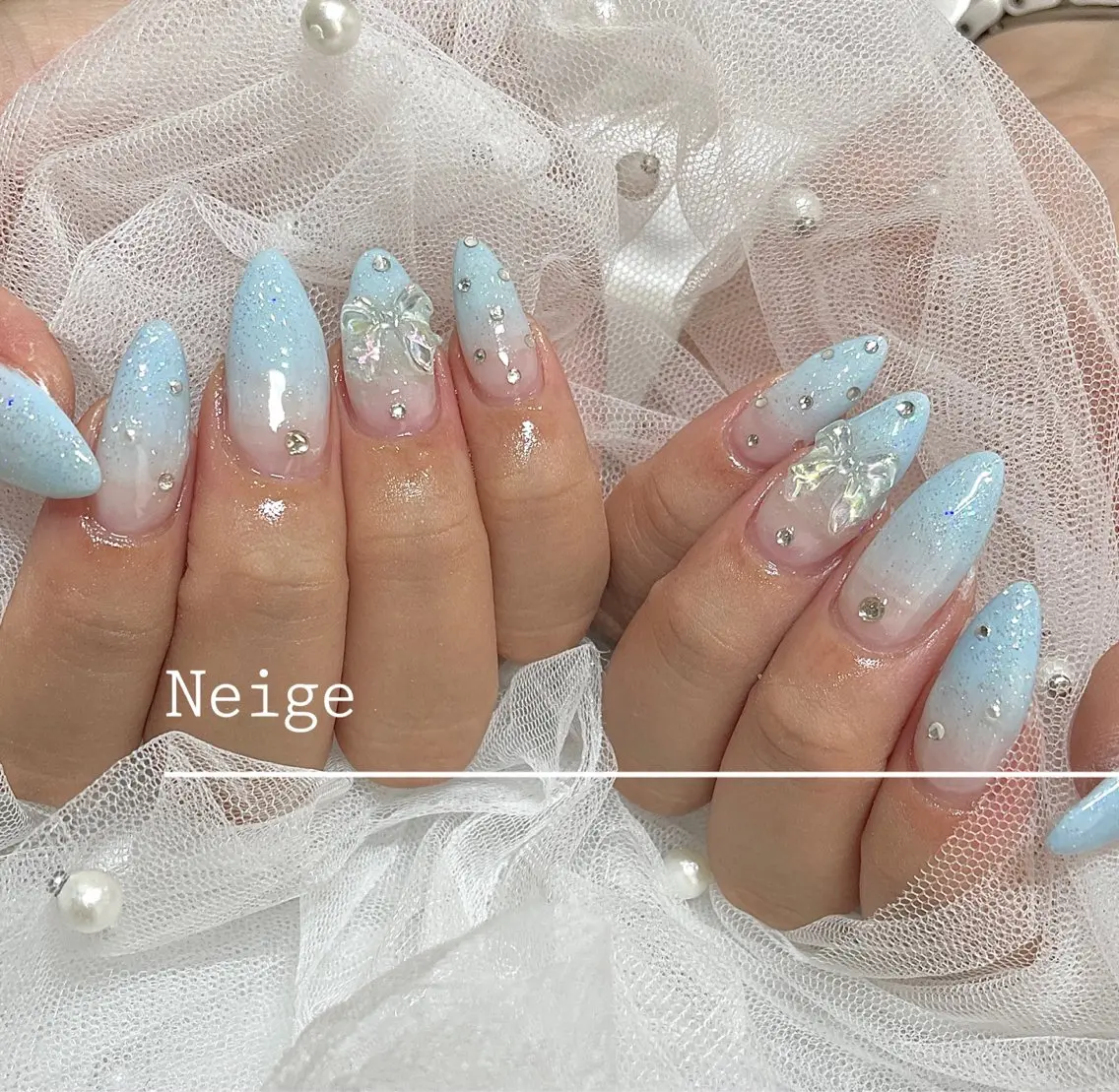 ネイル Neige‪𓂃ai ＊梅津 / 松尾のネイルデザイン