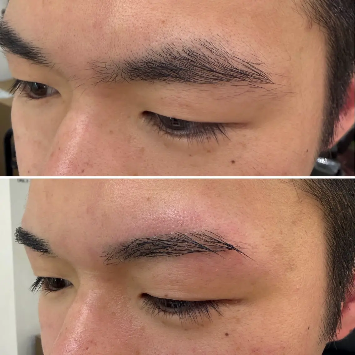メンズ アイブロウ ワックス脱毛 眉カット ✨️眉毛、派手髪、 ハイトーンShinの眉毛・アイブロウイメージ