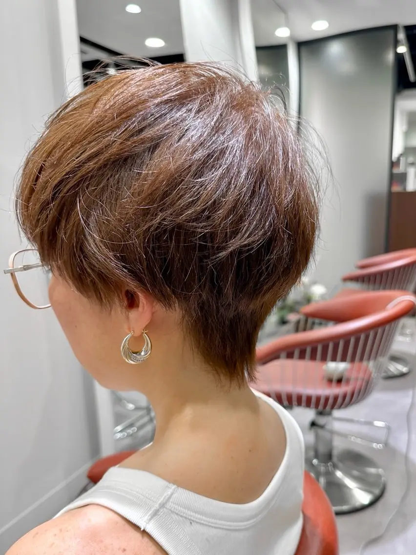 ショート 永野 良一のヘアスタイル