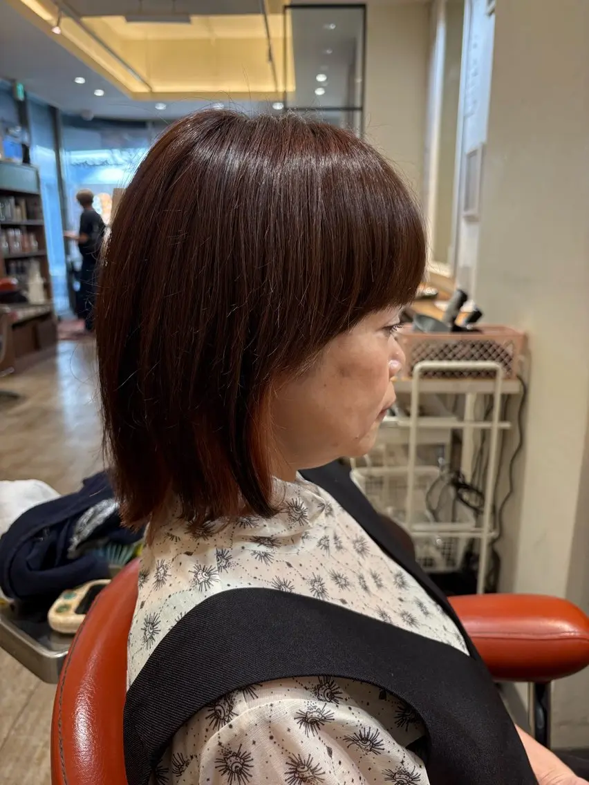 カラー メンズパーマ 神田一瑳のヘアスタイル