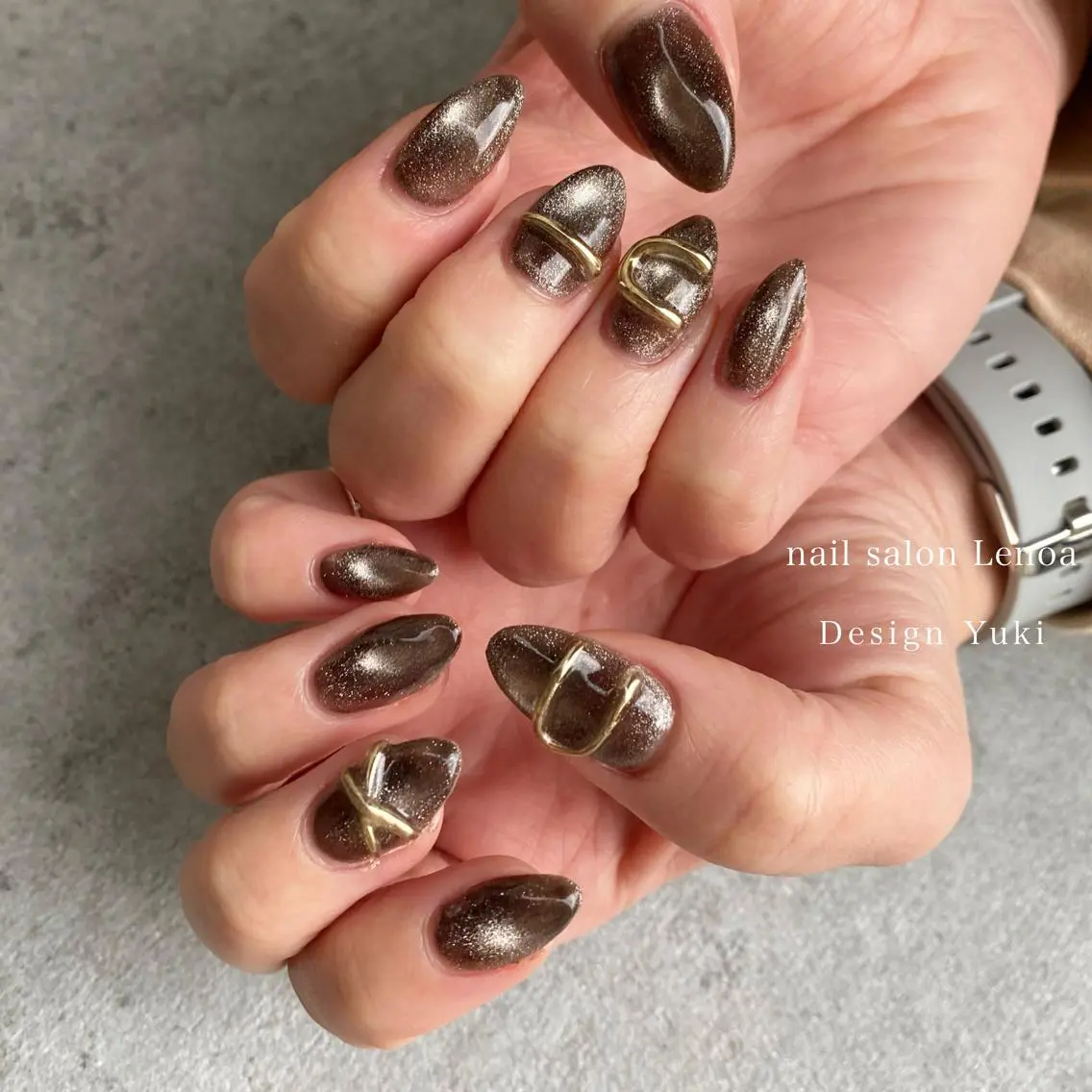 ネイル ハンドネイル Tielu Yukiのネイルデザイン