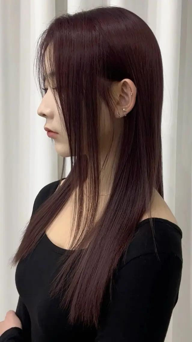 シングルケアカラー+Aujuaトリートメントの写真