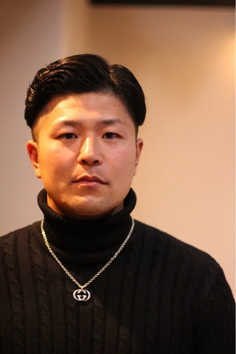 ミディアム 池田 京太のヘアスタイル