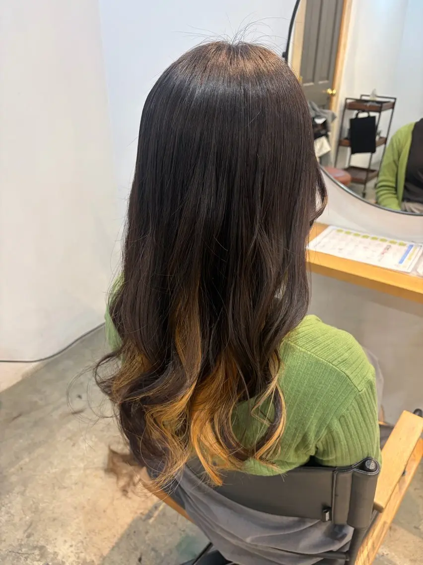 ロング 聖菜/ hina /レイヤー/艶カラーのヘアスタイル