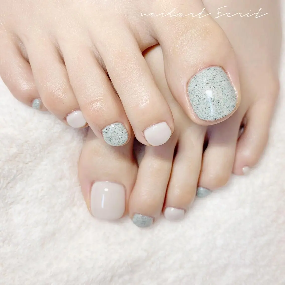 ネイル フットネイル nailart ecritのネイルデザイン