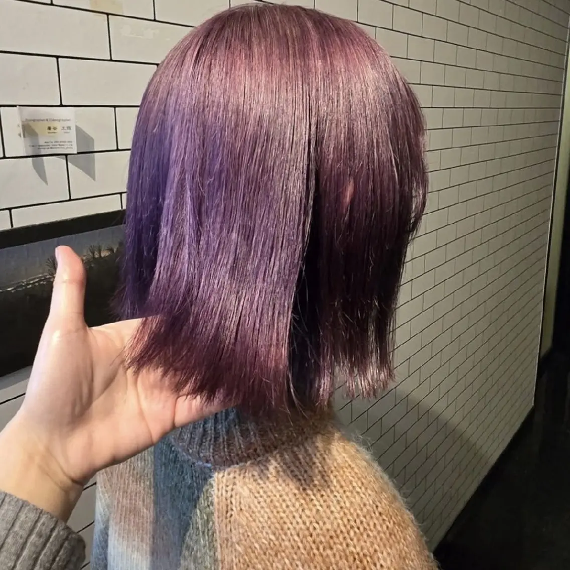 カラー 艶髪縮毛矯正×透明感 カラー◎mikuのヘアスタイル