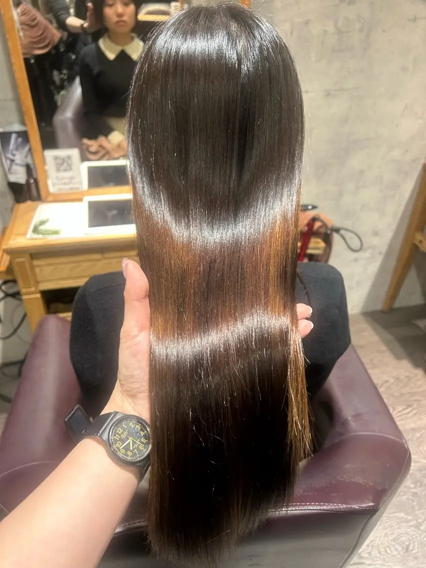 ロング トリートメント トリートメント パーソナルカラー 診断🍀マリンのヘアスタイル