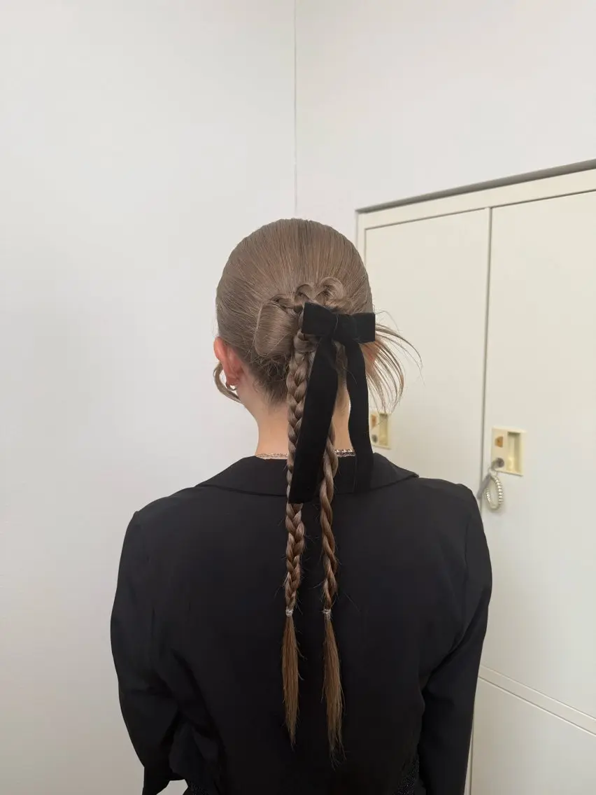 ヘアアレンジ ヘアセット 吉川 莉央のヘアスタイル
