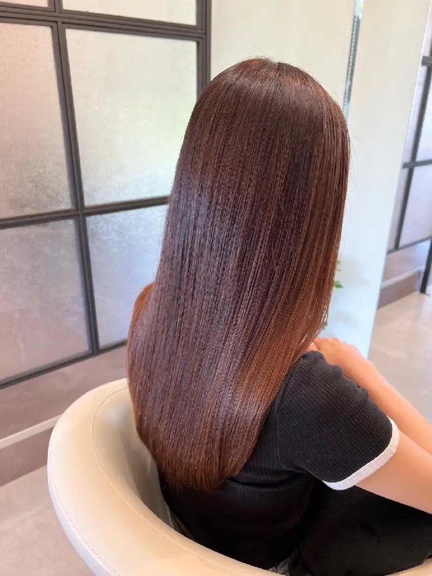ロング 髪質改善専門店ar 南森町店のヘアスタイル