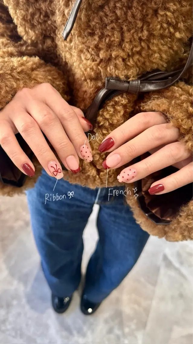 ネイル ハンドネイル Saki 🍊 荻窪|nailのネイルデザイン