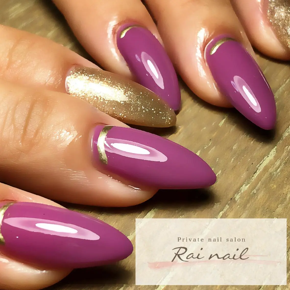 ネイル ハンドネイル Rai nail_ Risaのネイルデザイン