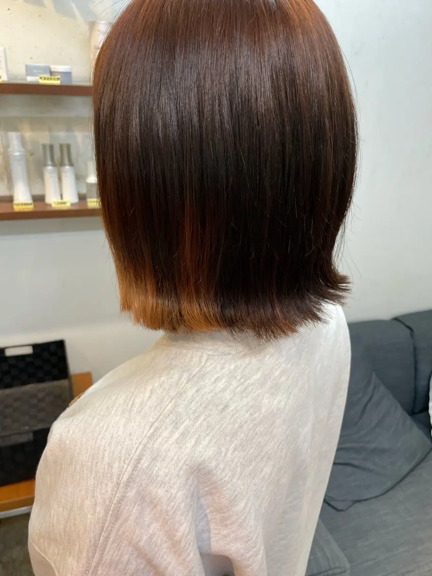 ショート ボブ レイヤーカット 内藤 さつきのヘアスタイル