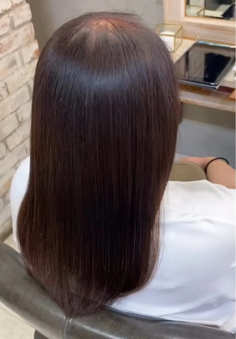 セミロング カットモデル募集中 💇🏻　福田彩南のヘアスタイル