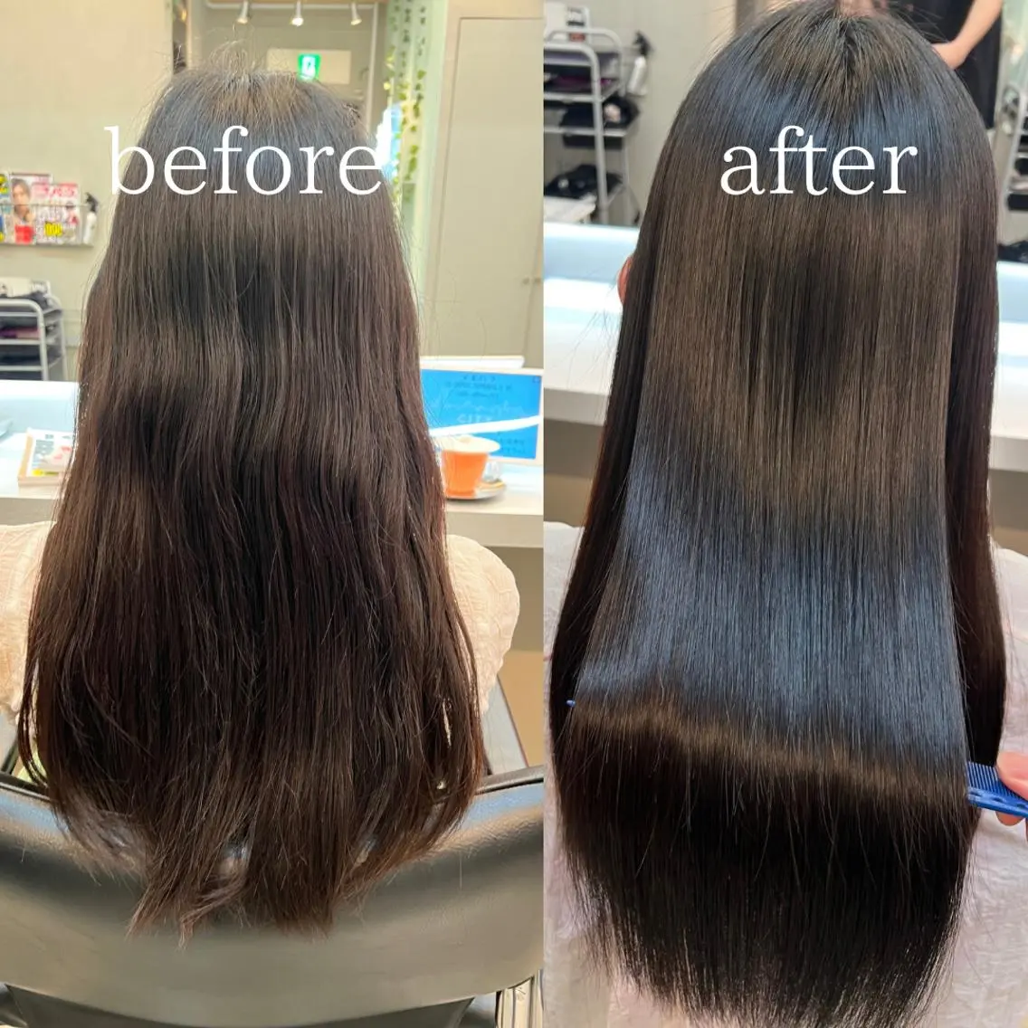 ロング 乾かすだけでまとまる /髪質改善西村涼太のヘアスタイル