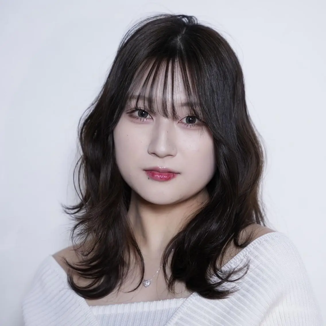 セミロング ヘアカラー トリートメント 🎀メンズマッシュ/ 似合わせ透明感カラーのヘアスタイル