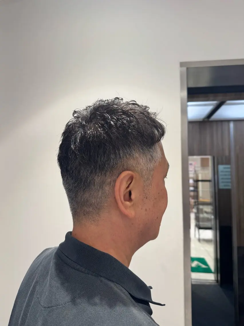 メンズ カットモデル募集 都立大学 奥寺のヘアスタイル