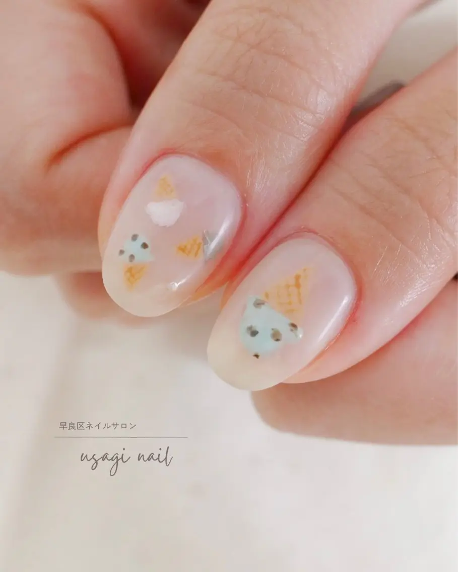 ネイル ハンドネイル usagi nailのネイルデザイン