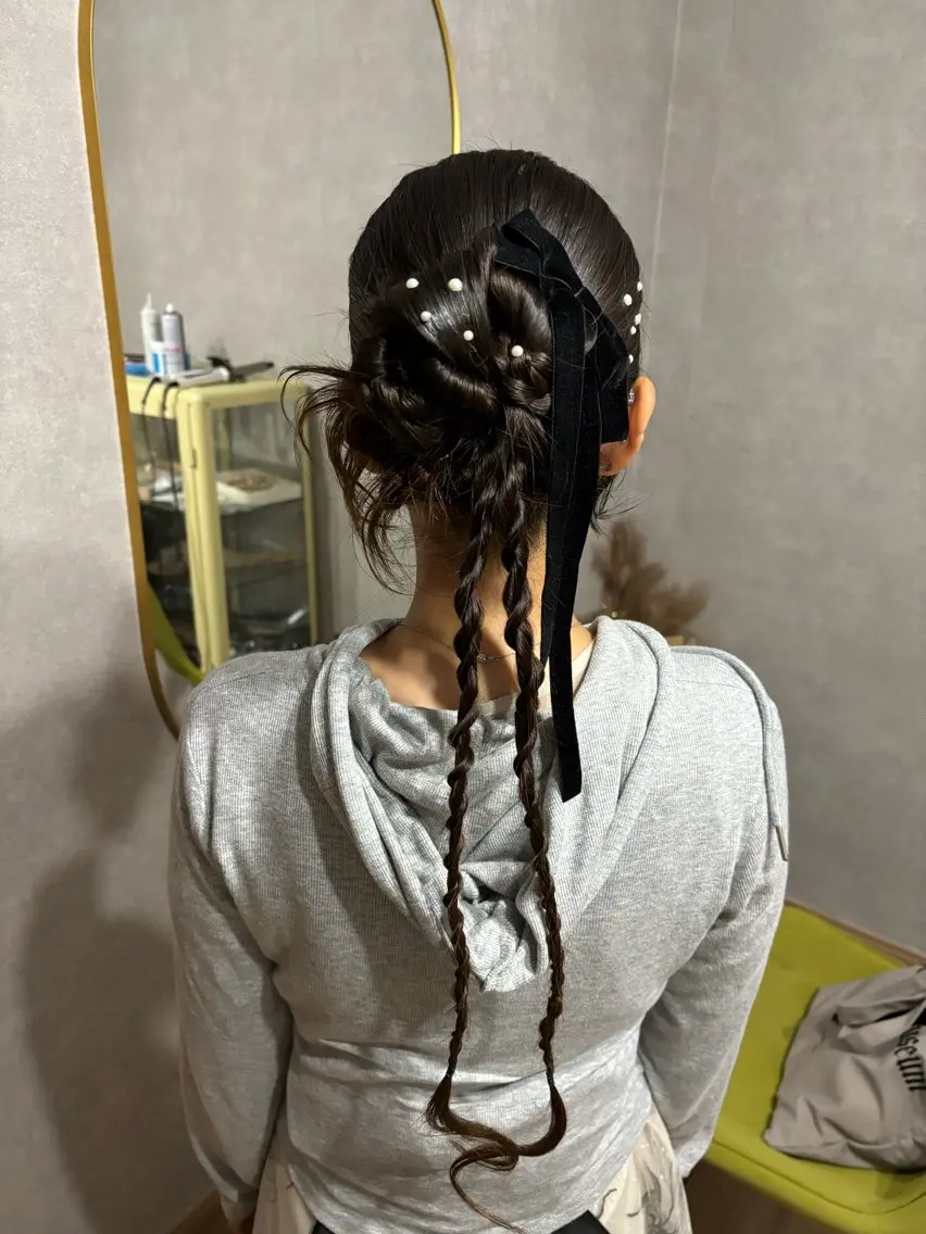 ヘアアレンジ ヘアセット hair salon【クラン】のヘアスタイル
