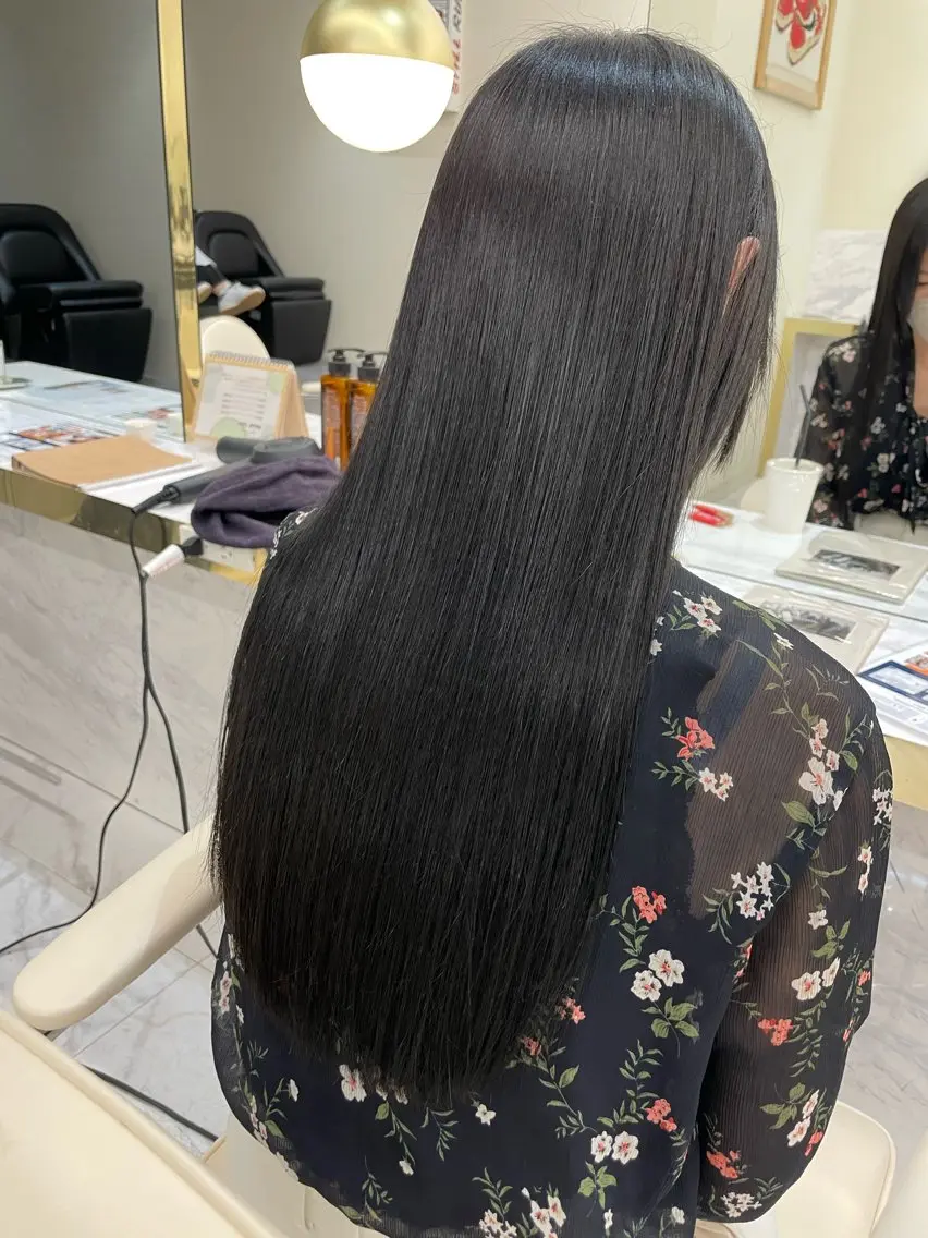 ロング カラー ヘアアレンジ 髪質改善 縮毛矯正 カット ヘアカラー 縮毛矯正 トリートメント 髪質改善特化 🫧松野力也のヘアスタイル