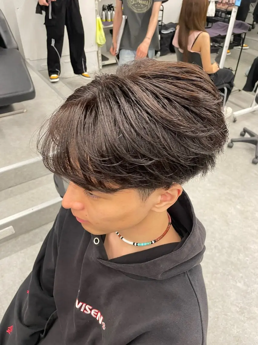 ショート メンズ 透明感カラー♠️ TAKUMIのヘアスタイル