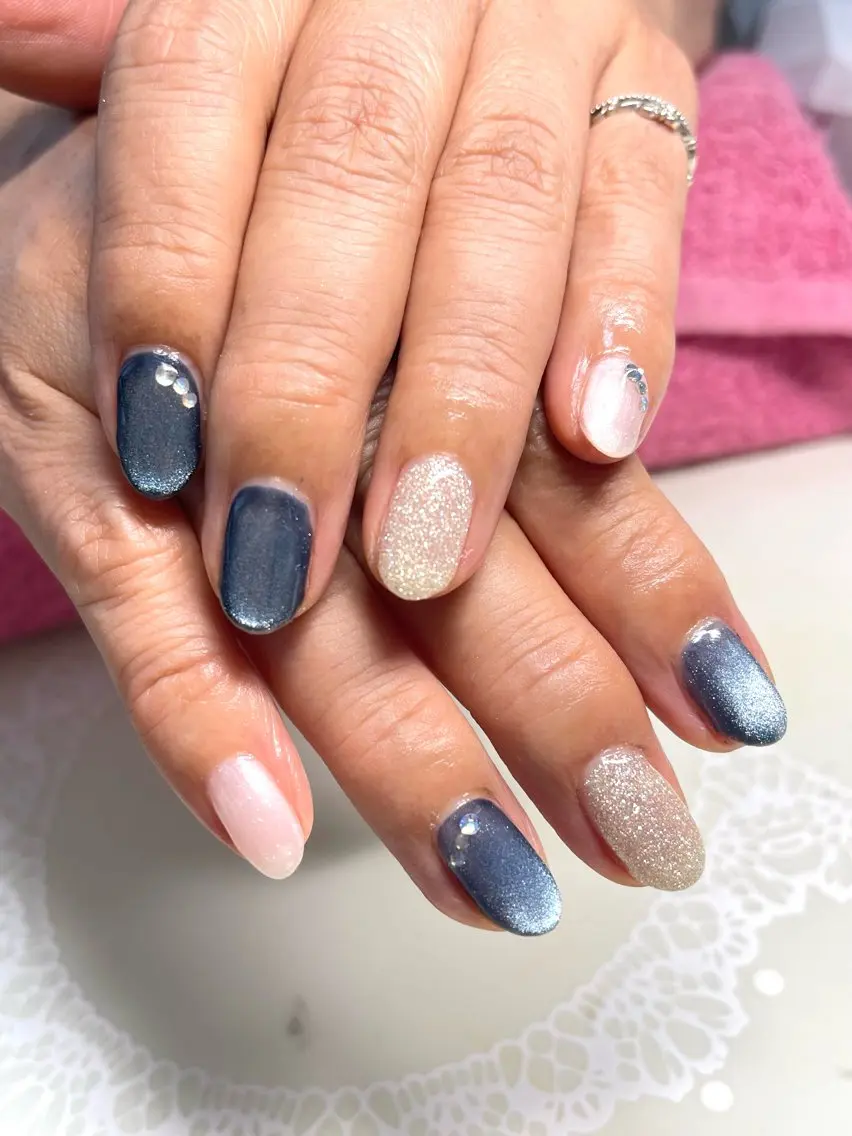 ネイル マグネットネイル Flora nailのネイルデザイン