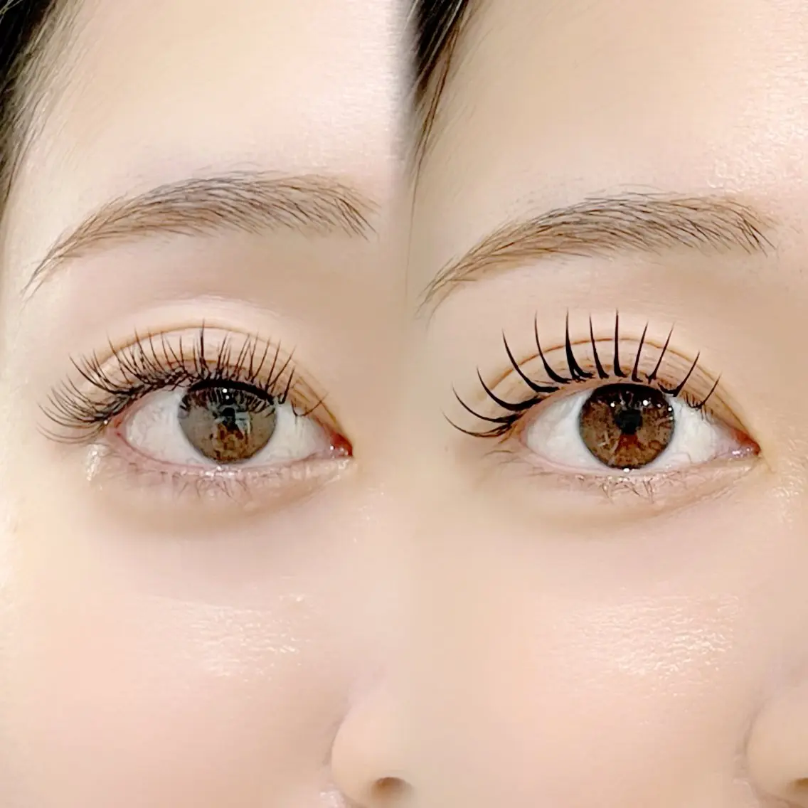 🆕オフ込フラットラッシュ120本➕&healthyアンドヘルシー(上まつげパーマ)お仕上げコーティング込9600円の写真