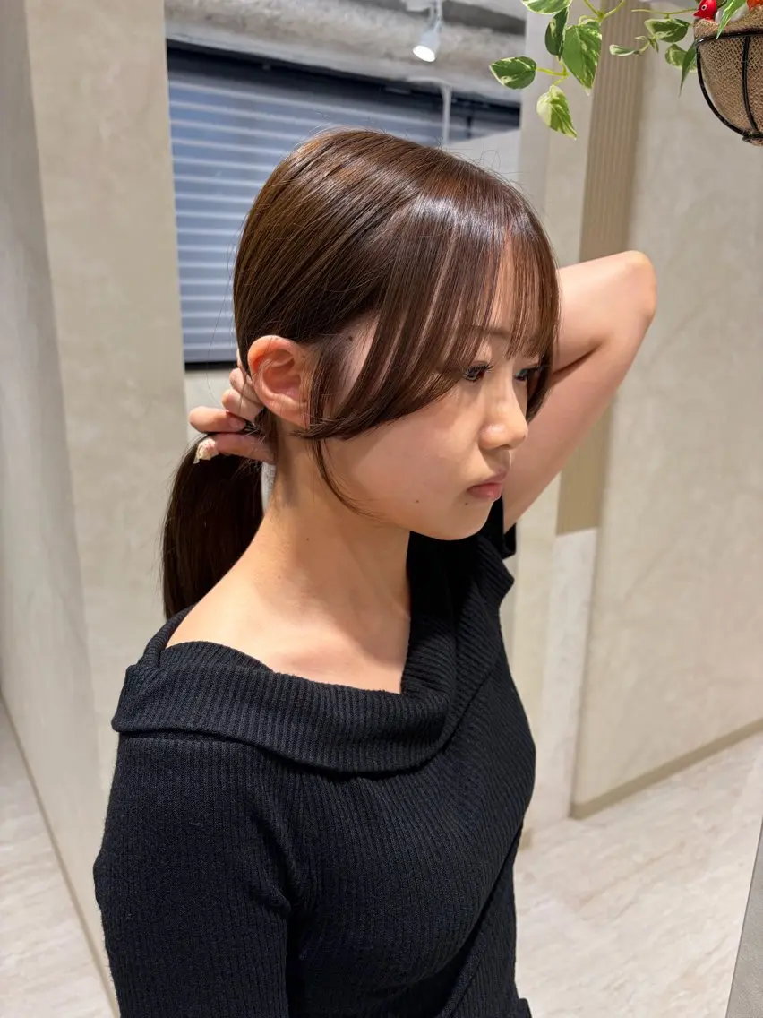 ロング カラー カット ヘアカラー トリートメント Eleanor枚方店 KAORUのヘアスタイル