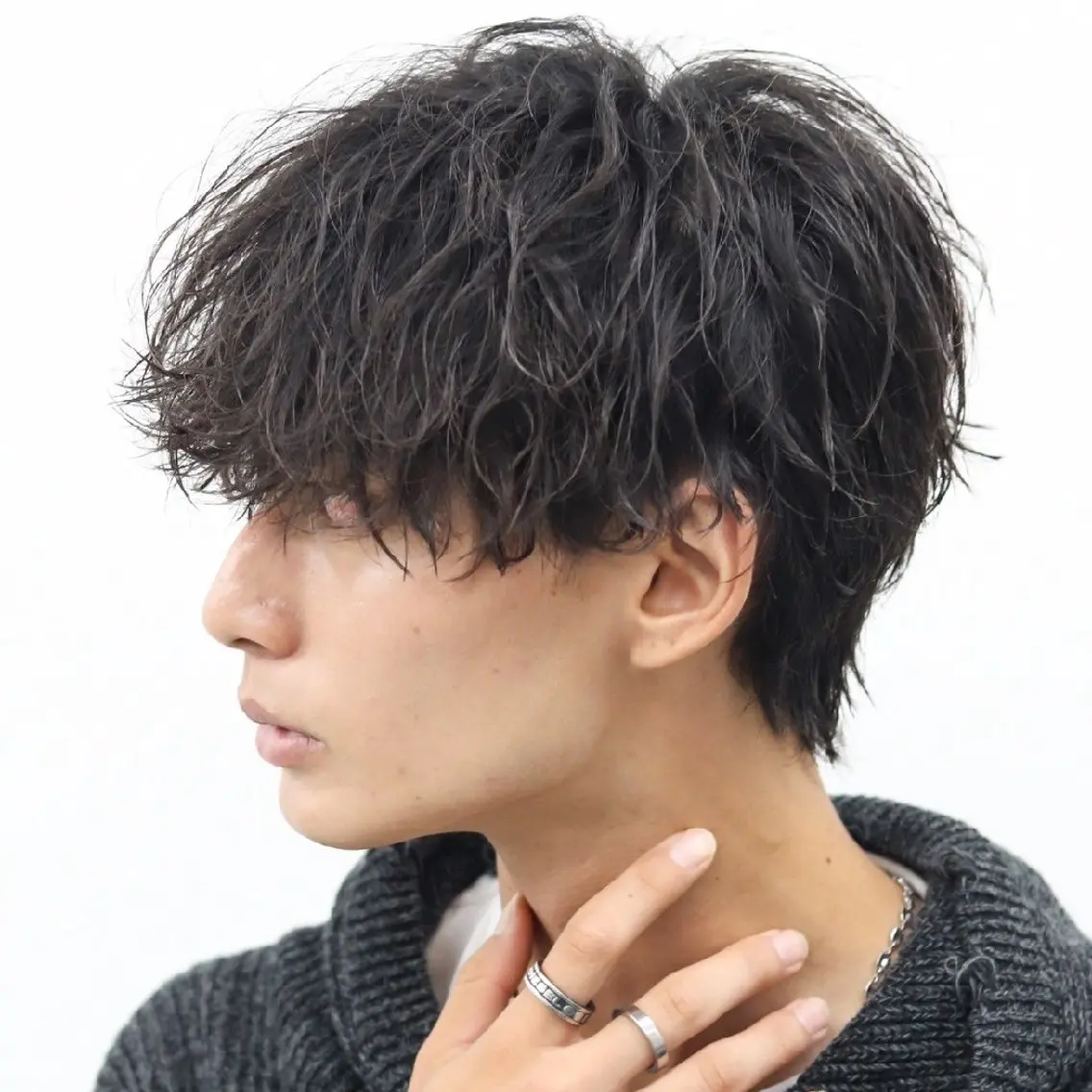 メンズ マッシュ 刈り上げ 🌈メンズ特化🌈 /anri🧸のヘアスタイル