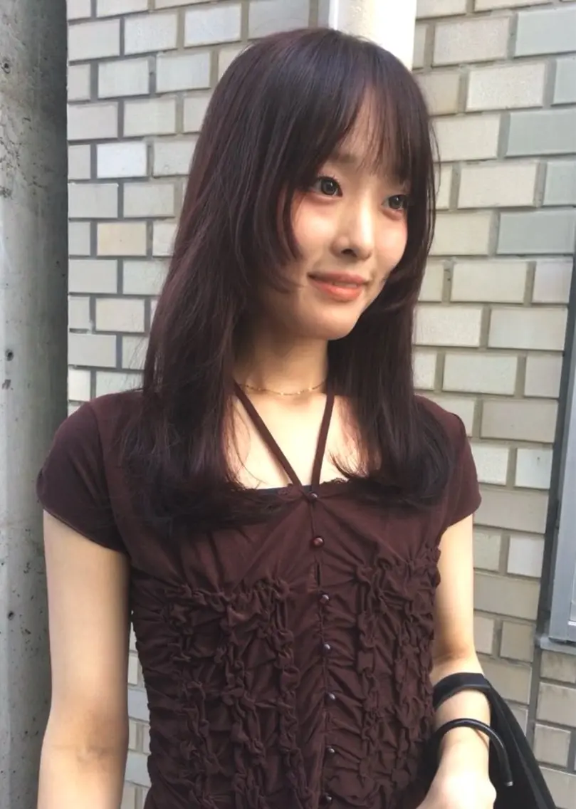 ミディアム カラー ヘアカラー トリートメント KAAI ㅤのヘアスタイル