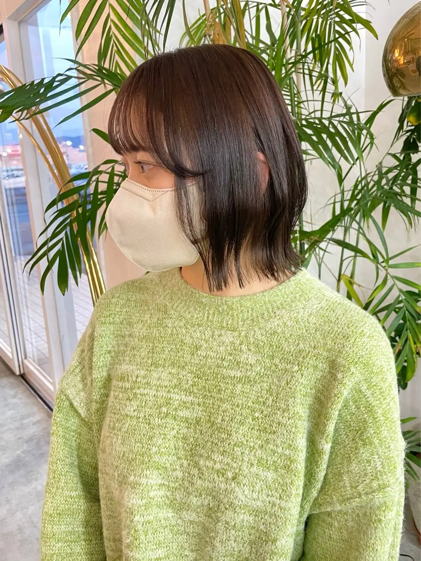 透明感カラー➕うる艶トリートメント🫧の写真